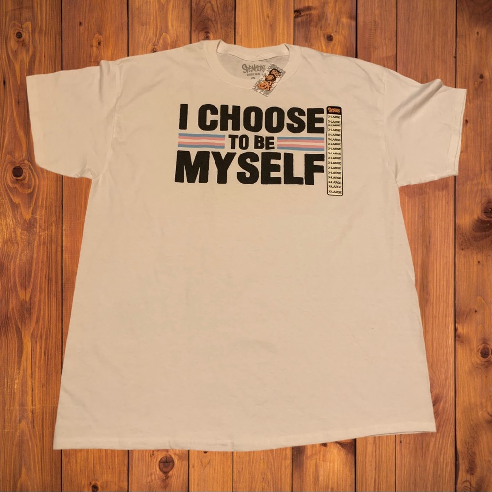 I Choose To Be Me Trans Pride  Queer Pride LGBTQ Shirt Cute Trans Rights Flag